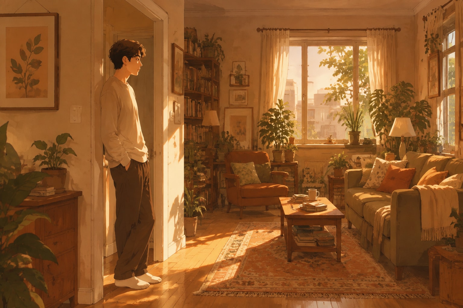 When you walk into another room and forget why you went there, you: - Question Image