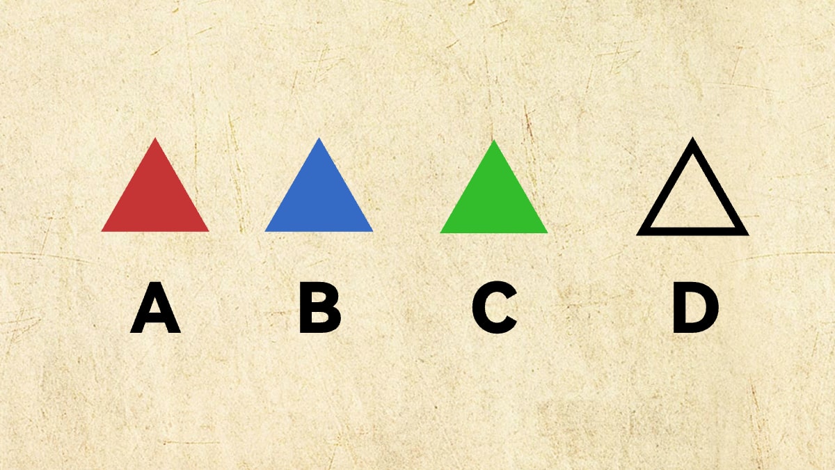 Which shape is different? - Question Image