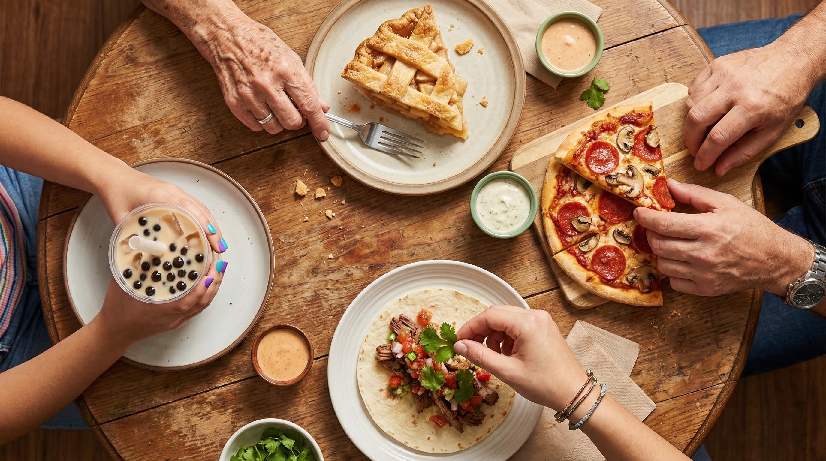 Your Taste in Food Will Reveal Your True Age - Personality Tests Quiz Cover