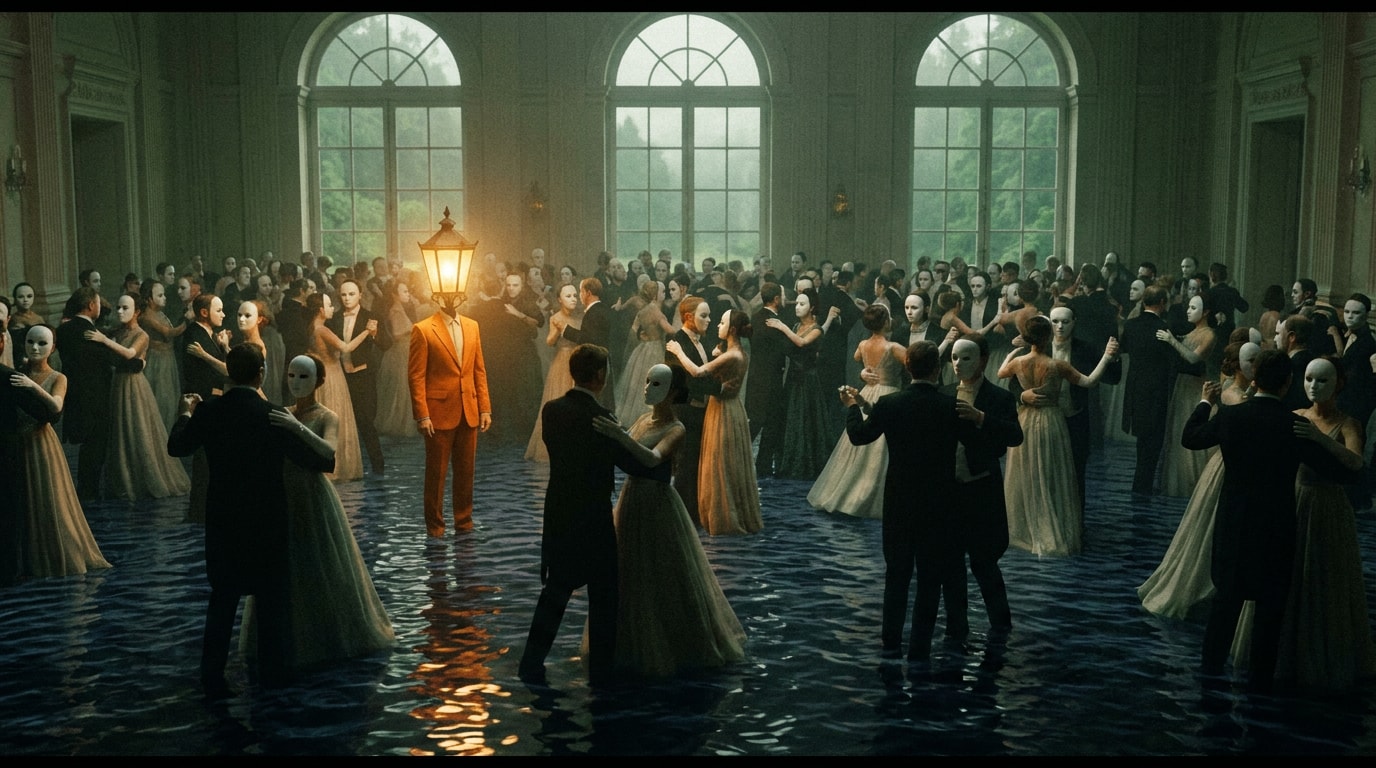 You're at a lively party where the music is slightly too loud. Where do we find you? - Question Image