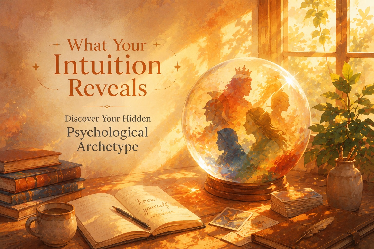 What Your Intuition Reveals: Discover Your Hidden Psychological Archetype - Personality Tests Quiz Cover