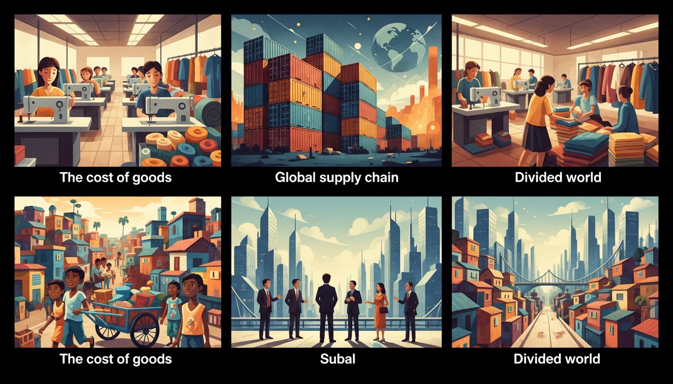 What is the primary subject matter of the 'Capitalismo' series by artist Alfredo Jaar, which critiques global economic disparities? - Question Image