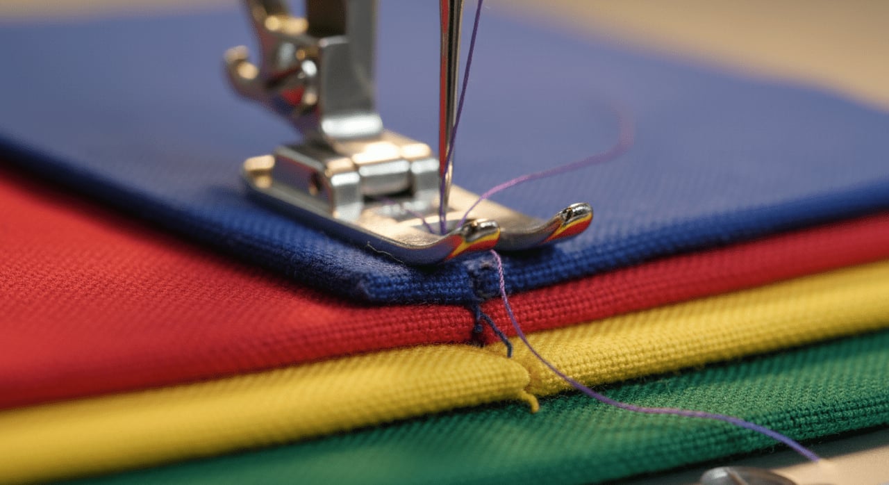 What is the basic function of a sewing machine needle? - Question Image