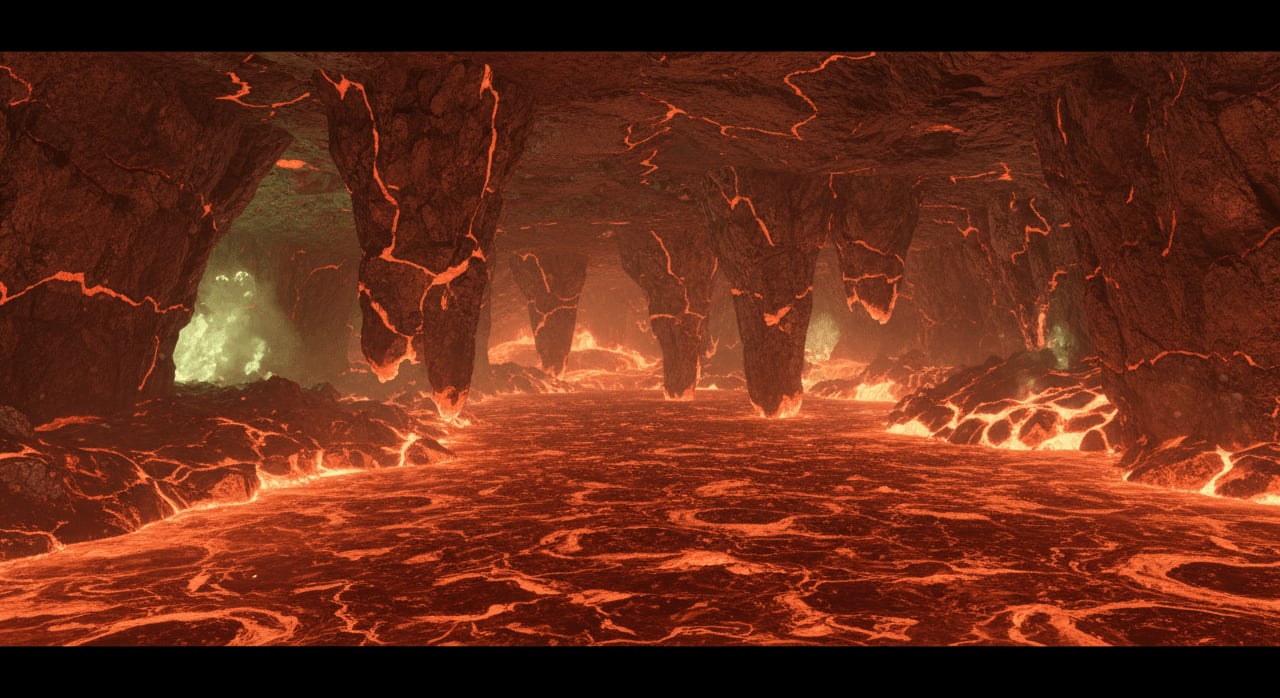 What is the molten rock found beneath the Earth's surface called, before it erupts? - Question Image