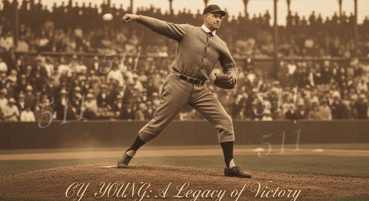 Which legendary pitcher is credited with the most career wins in Major League Baseball history? - Question Image
