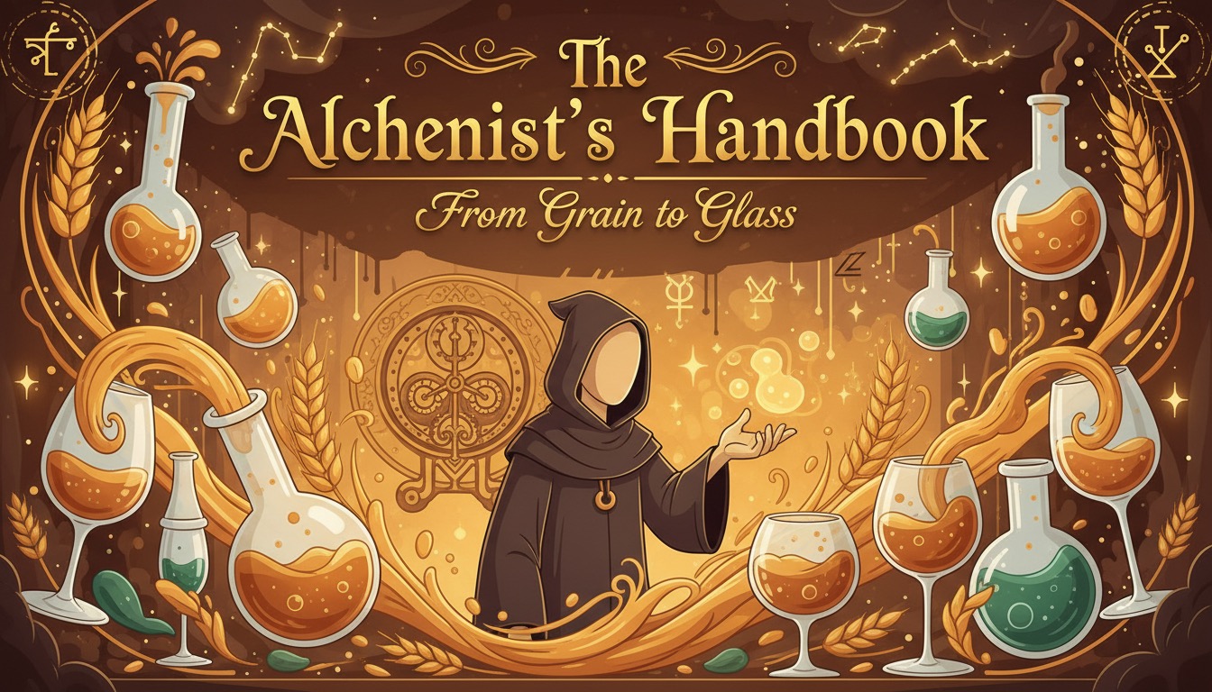 The Alchemist's Handbook: From Grain to Glass - Craft & Build Quiz Cover
