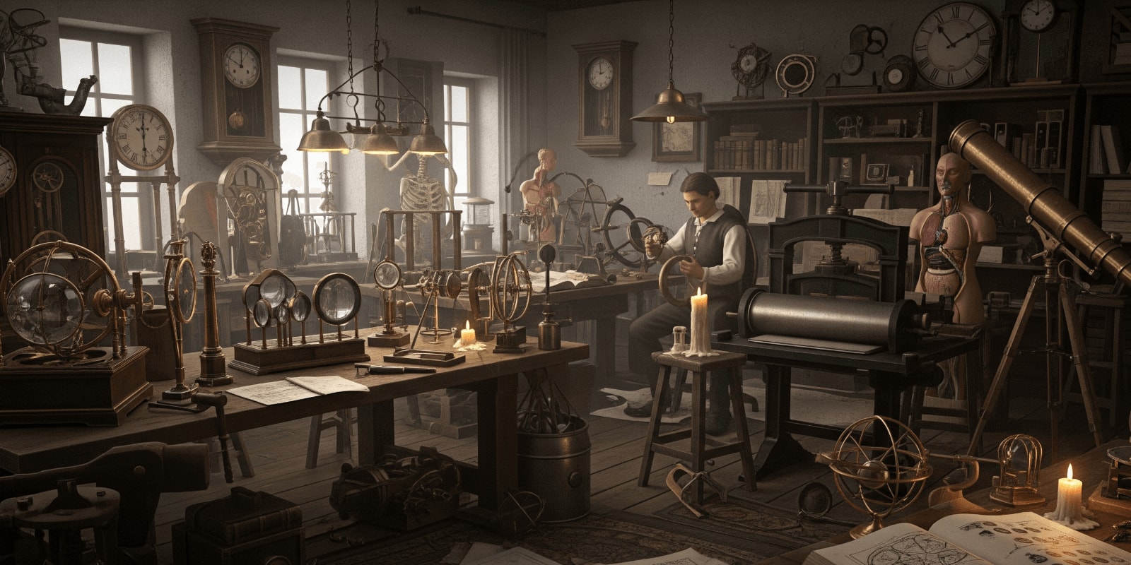 Beyond Da Vinci: The Renaissance's Radical Inventions & Discoveries - History & Culture Quiz Cover