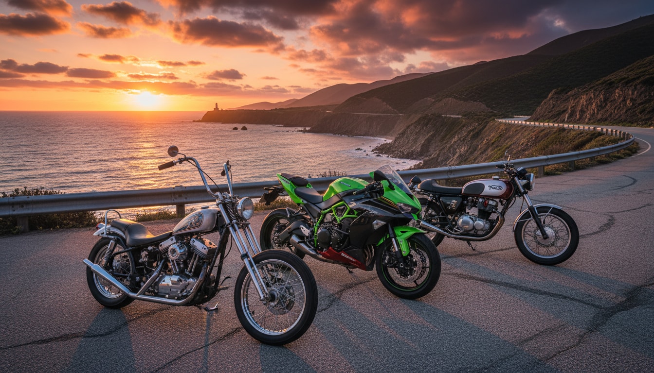 Kings of the Road: A Motorcycle Mania Quiz - Motors & Machines Quiz Cover